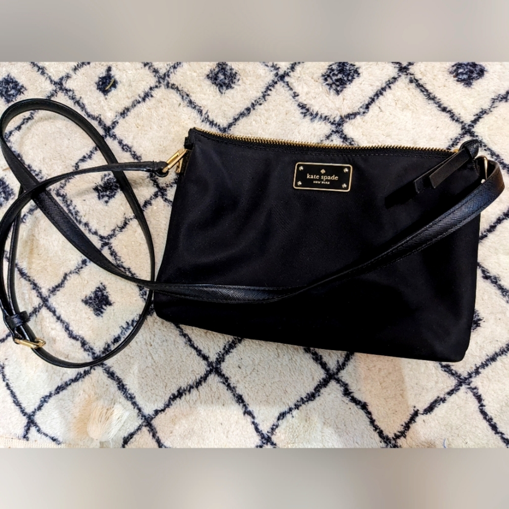 NWOT Black Kate Spade Crossbody Bag